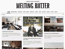 Tablet Screenshot of meltingbutter.com
